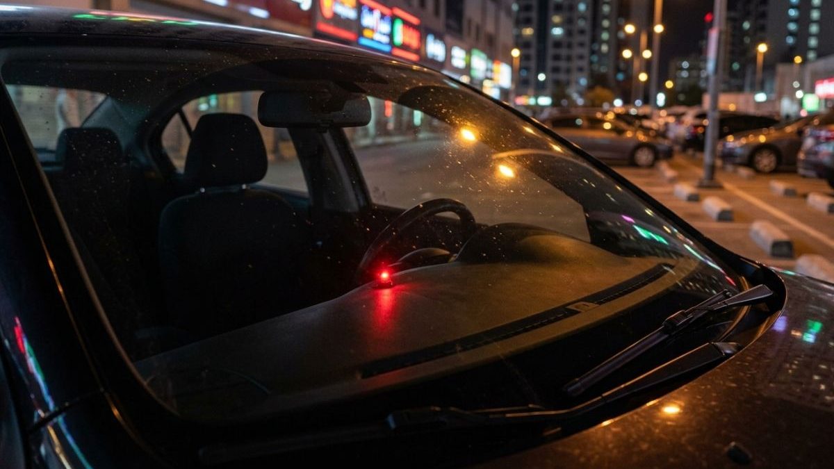 Não é defeito! Luz vermelha no para-brisa do carro parado não é defeito e o real motivo de ela piscar sem parar com o motor desligado