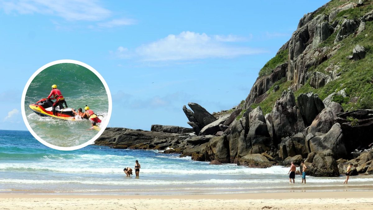 Turista alemã morre afogada após uma hora e meia de reanimação em ‘paraíso selvagem’ de Florianópolis