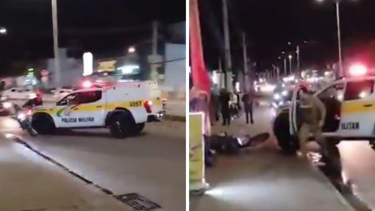 ‘Despreparo’: Testemunha do atropelamento de motociclista em Florianópolis após vitória de Lula diz que a versão da PM não condiz com a realidade