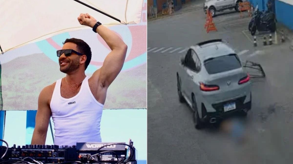 VÍDEO: Veja o momento em que DJ Dani Brasil atropela e arrasta homem por 400 metros em SP; vítima morreu