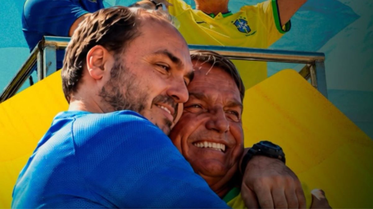 ‘Essa dedicamos a você’: Carlos homenageia o pai e cita Jair Bolsonaro como ‘maior vencedor das eleições’
