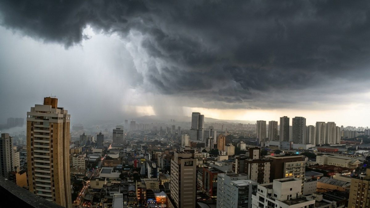 🚨 ALERTA-VIZINHO! Chuva de 100mm atinge 11 estados até fim de outubro