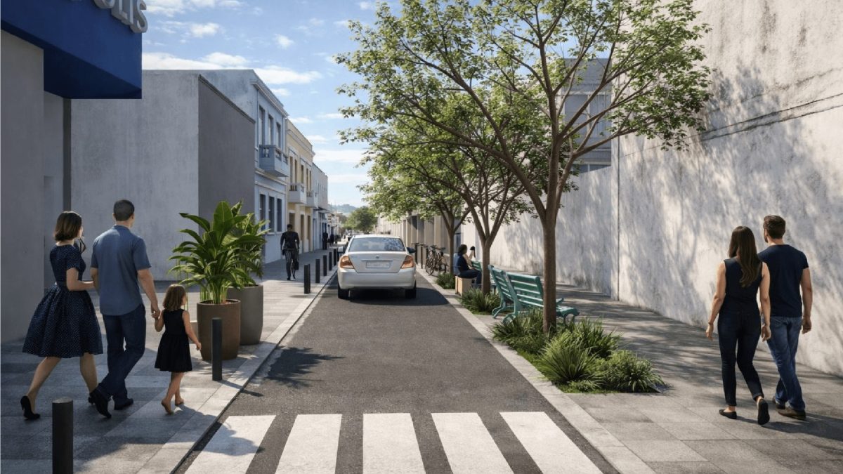 Inspirada em diretriz de Jan Ghel, veja como vai ficar rua icônica do Centro de Florianópolis
