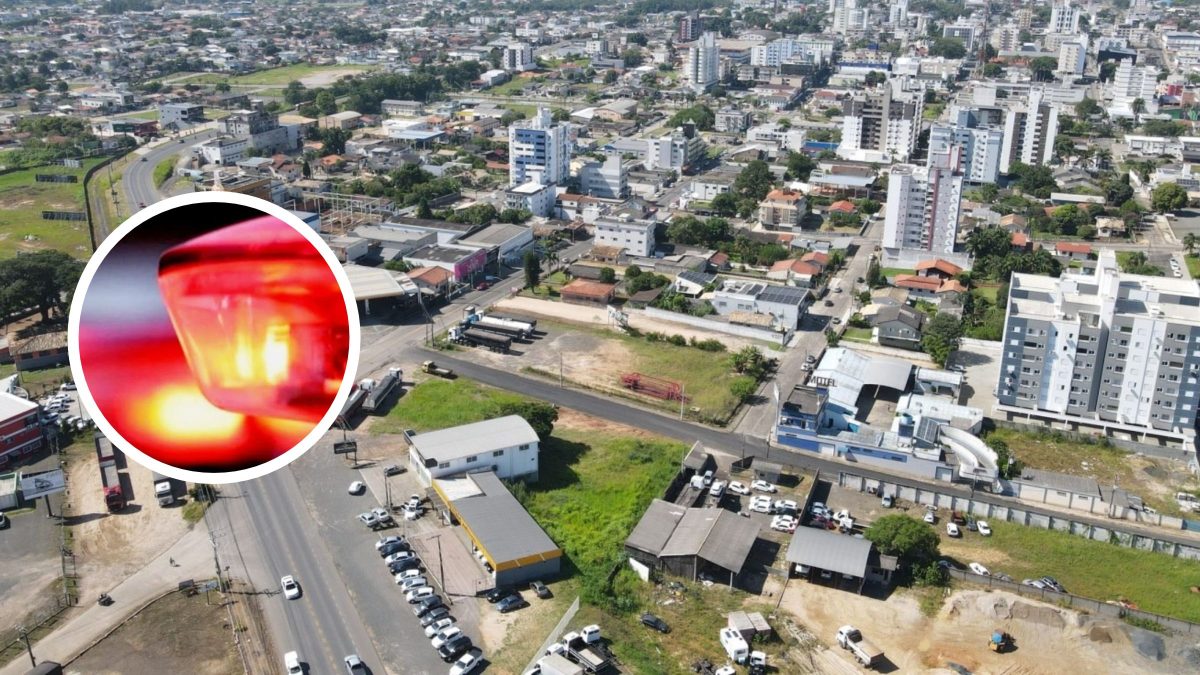 Criminoso desobedece ordem de parada da polícia, foge em alta velocidade, atira contra policiais e acaba morto em SC
