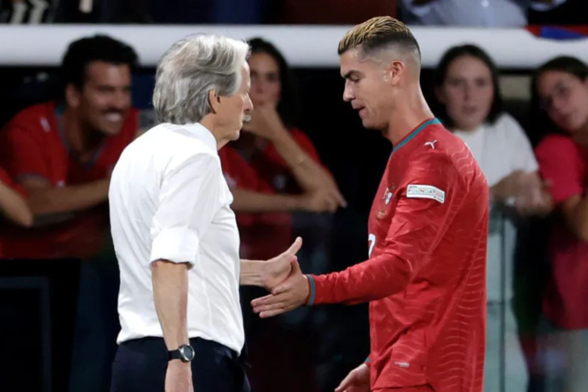 Cristiano Ronaldo e Jorge Jesus