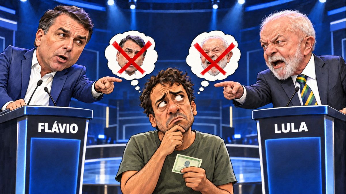 Duelo de rejeições: o eleitor vai decidir em quem não votar