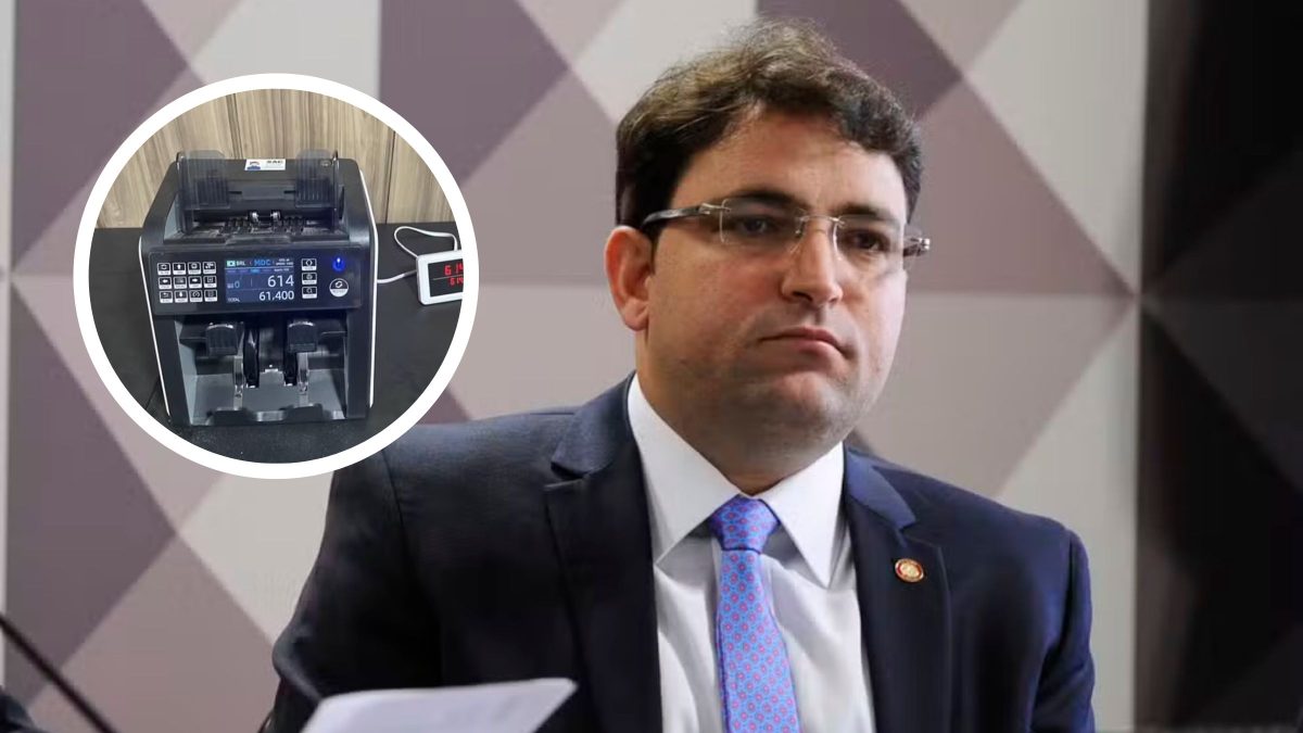 PF encontra sala secreta com máquina de contar dinheiro em hangar usado por Willer Tomaz