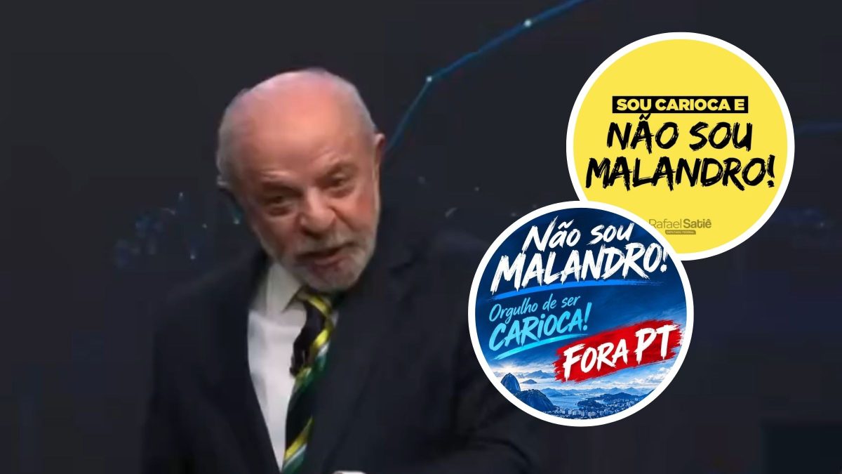 Apoiadores de Flávio lançam campanha ‘carioca não é malandro’ após fala de Lula em debate