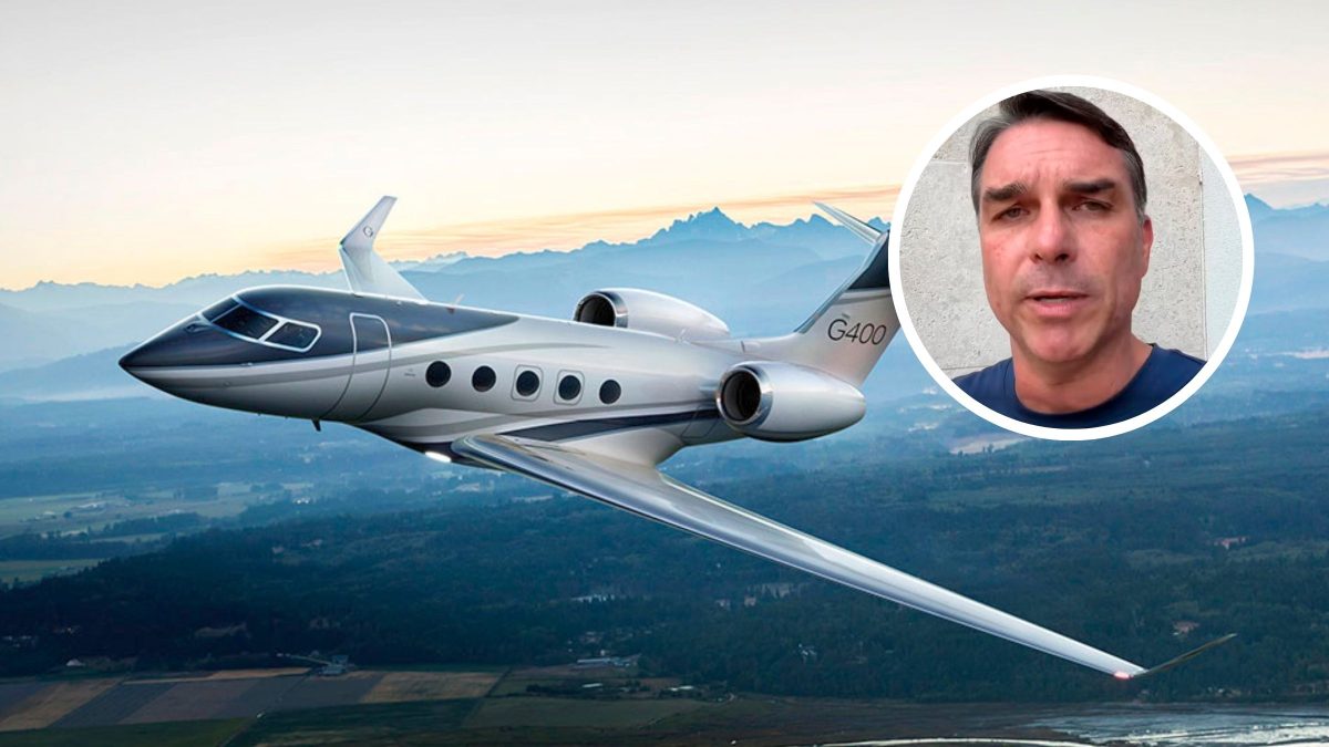 Esta é a aeronave retida na Argentina após suspeita de que Flávio Bolsonaro tentaria fugir para os EUA