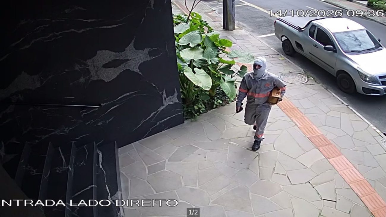 Celesc destacou que uso de balaclava não é necessário em atendimentos a unidades consumidorasFoto: Reprodução/ND Mais