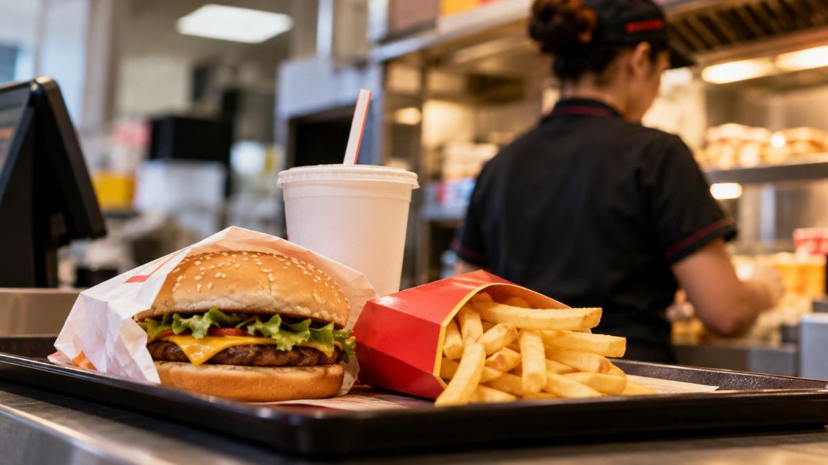 Empresa que dava hambúrguer, batata frita e refrigerante todos os dias à funcionária é condenada em R$ 4 mil