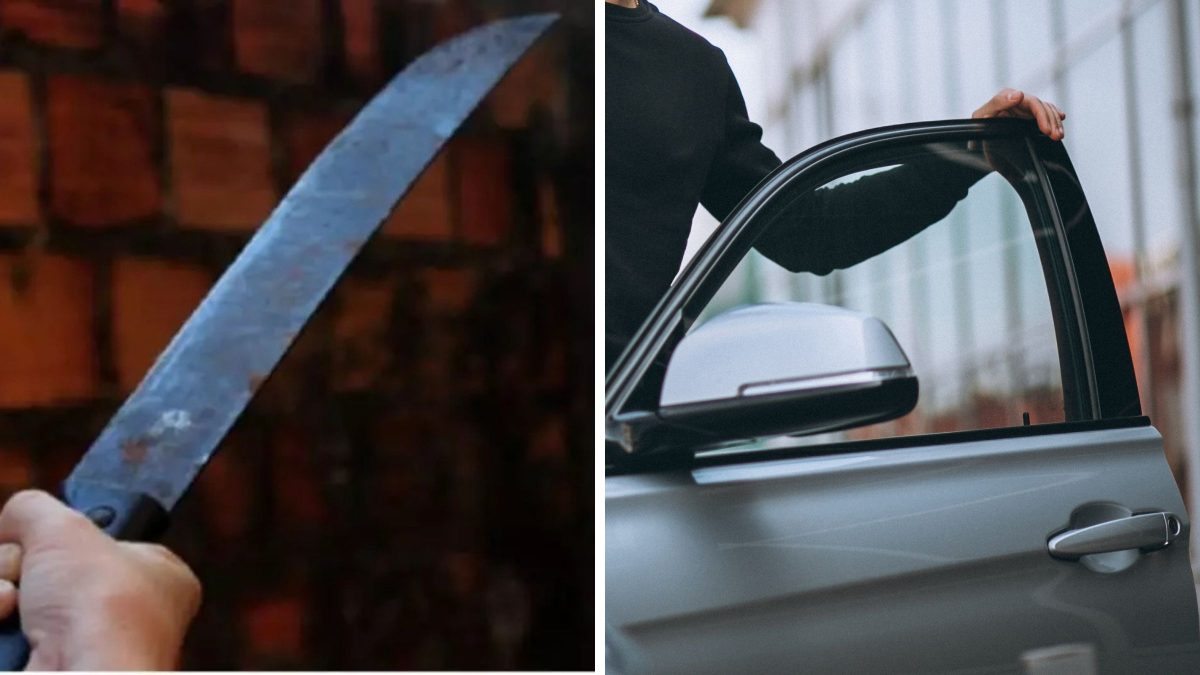 Homem é atingido com facão no rosto ao desembarcar de carro e polícia é acionada após ele ser levado ao hospital com corte profundo em SC