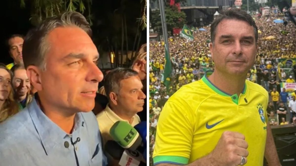 Flávio Bolsonaro comemora liderança no 1º turno e fala em ‘fim da era do PT’ no Brasil