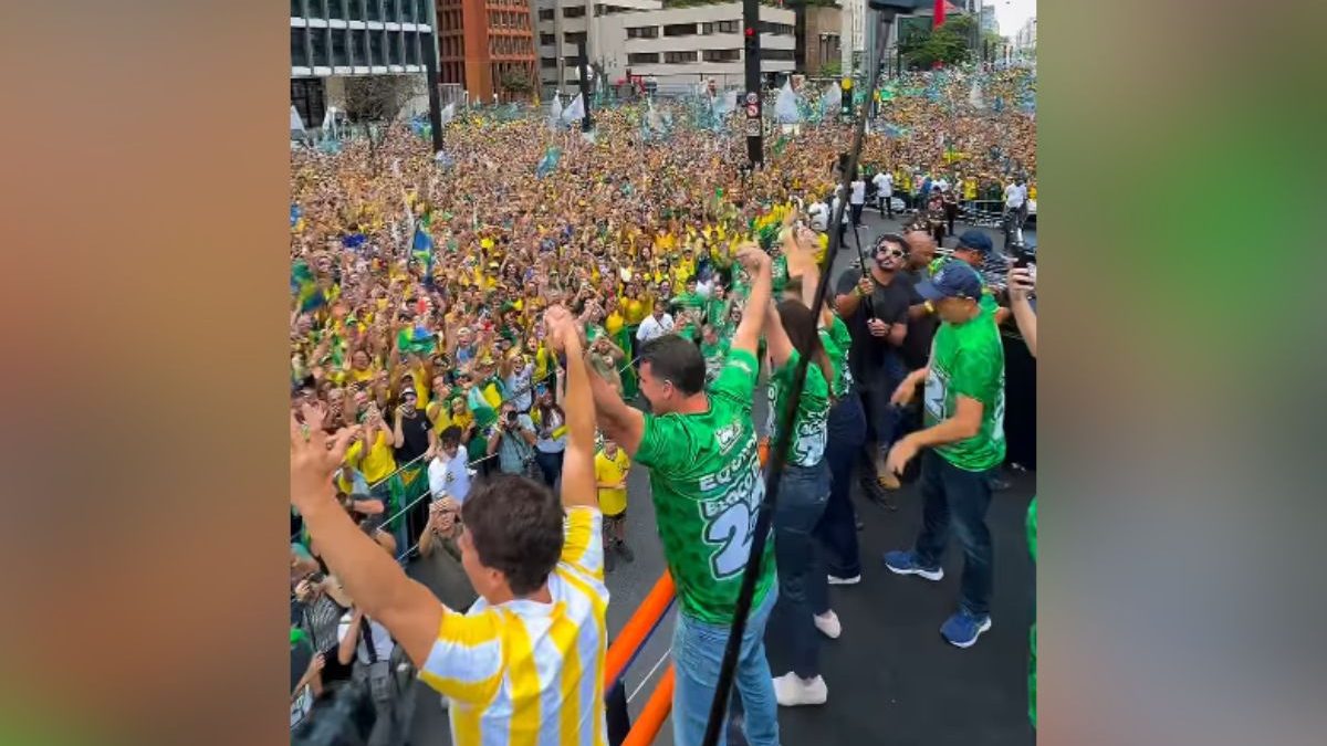 Flávio Bolsonaro promete ‘esfregar os crimes’ de Lula em debate da Band na reta final; veja vídeo