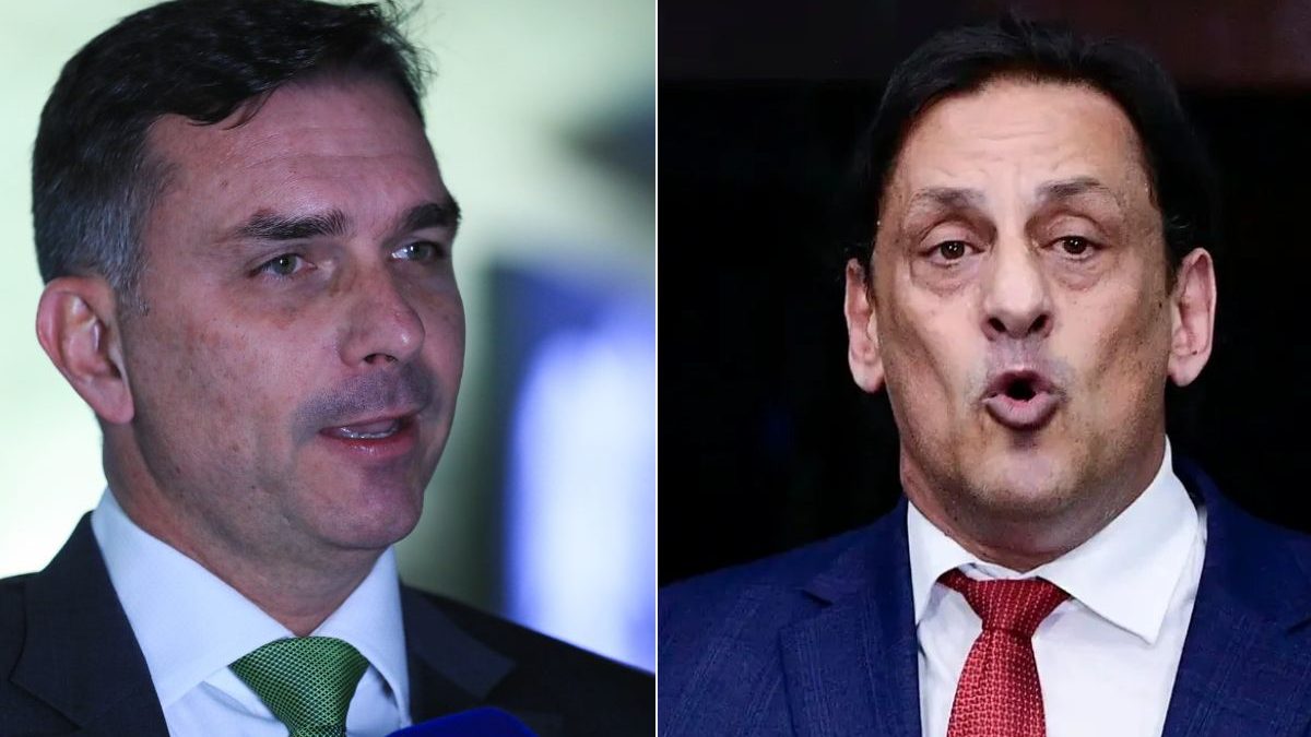 Antes de suposta viagem à Argentina, Flávio Bolsonaro recebeu visita de advogado ligado à família