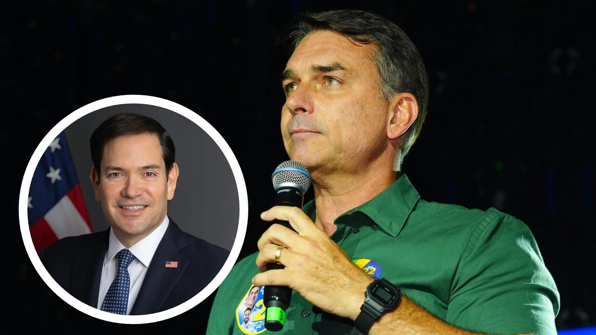Marco Rubio teria arquitetado fuga de Flávio Bolsonaro para os EUA, diz aliado de Trump