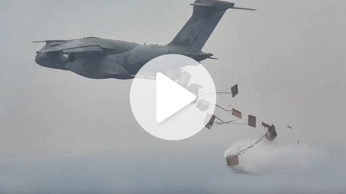 ‘Cena de filme’: Forças Armadas enviam KC-390 Millennium, jato brasileiro de 870 km/h, para combater incêndios no Amazonas