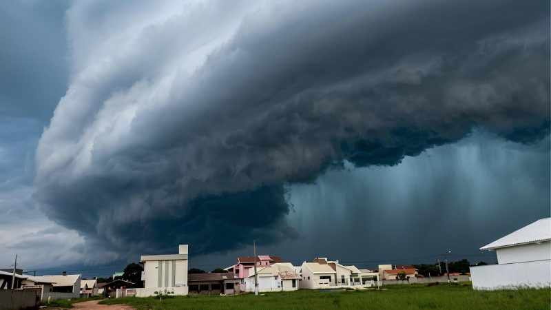 Rio atmosférico deve transportar chuvas a diversas regiões do Brasil - Itapema Mil Grau/itapemamilgrauoficial/Facebook