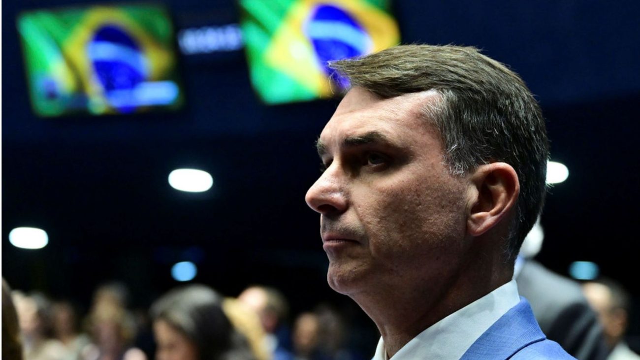 Candidato à presidência Flávio Bolsonaro (PT)