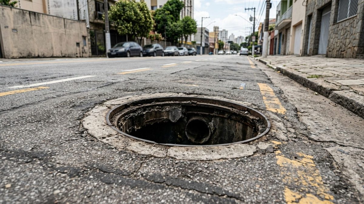 Homem despenca 3 metros após cair em bueiro sem tampa, fica com sequelas permanentes e será indenizado em R$ 80 mil com pensão vitalícia
