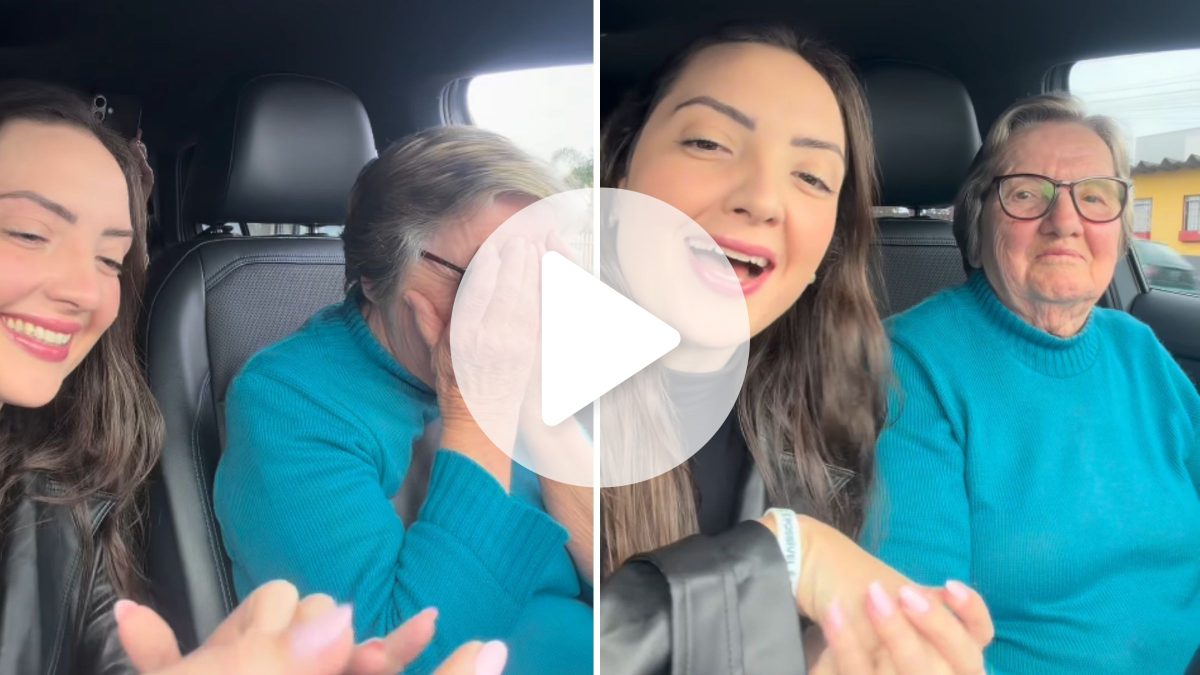 Idosa que dirigiu Opala por décadas e tinha medo de câmbio automático ganha surpresa da família aos 81 anos: ‘Quem faz uma coisa dessa, gente?’ - Foto