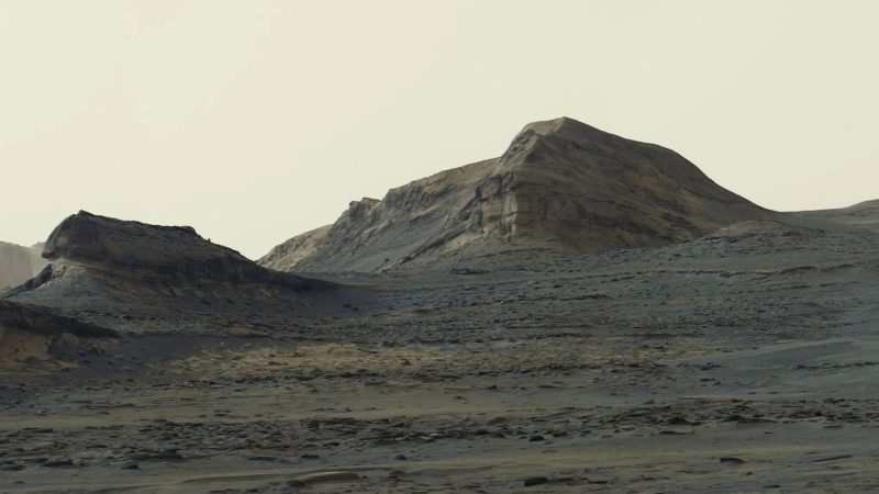O Monte Sharp tem cerca de 5 quilômetros de altura e vem sendo explorado pela Curiosity desde 2014 - NASA/ND Mais