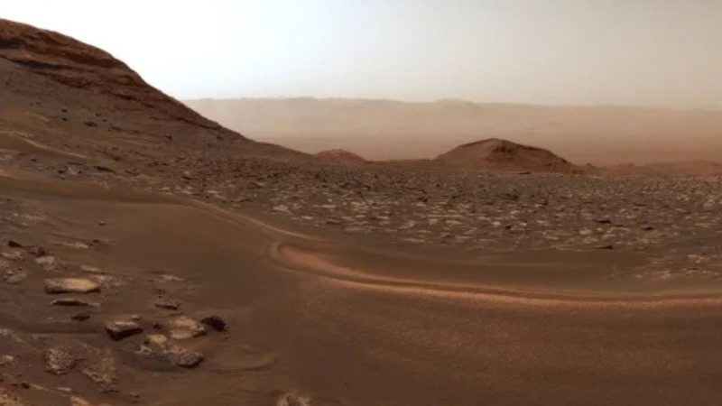 A Curiosity registrou a paisagem no 4.982º dia marciano de sua missão - NASA/ND Mais