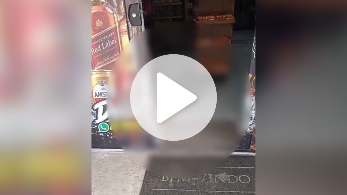 VÍDEO: Homem é baleado na cabeça dentro de conveniência no Litoral Norte de SC e é levado em estado grave ao PA