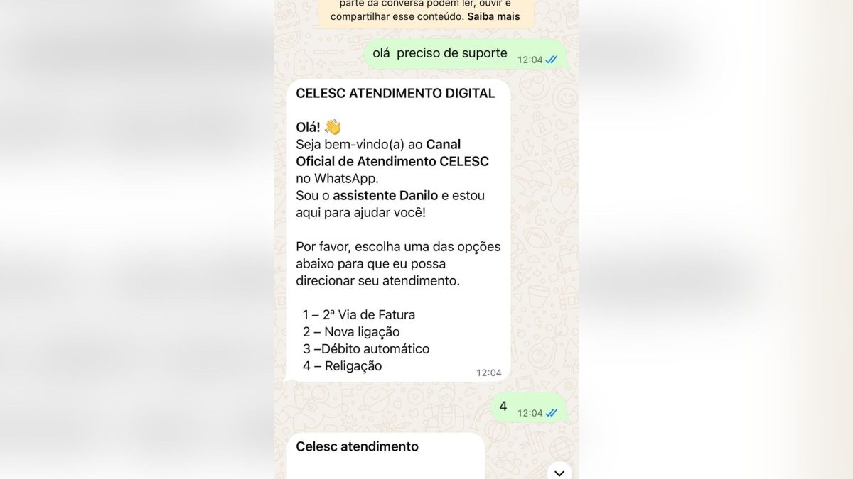 Morador de Joinville cai em golpe da conta de luz, tem reembolso negado pelo banco e Celesc alerta para fraudes