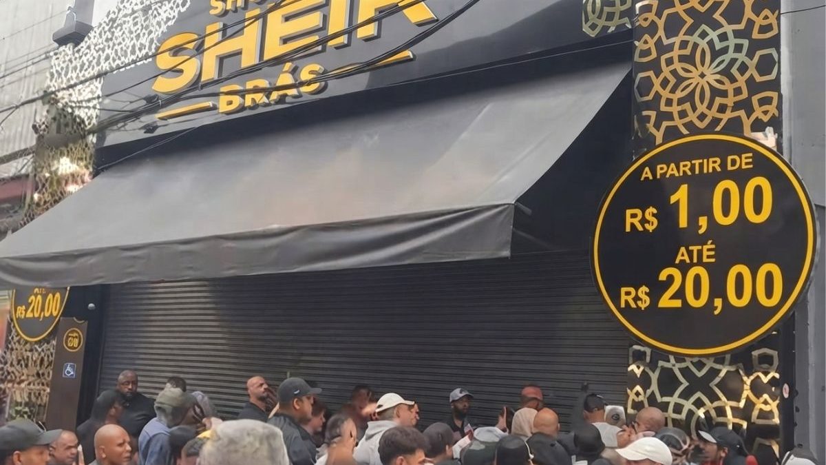 Compras e caos: onde fica a loja com produtos a R$ 1 que gerou confusão durante a inauguração