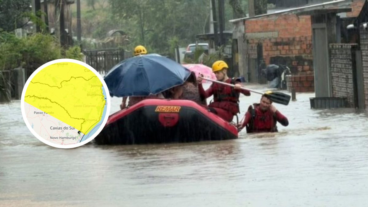 🚨 ALERTA-VIZINHO! 295 cidades em PERIGO pra temporais