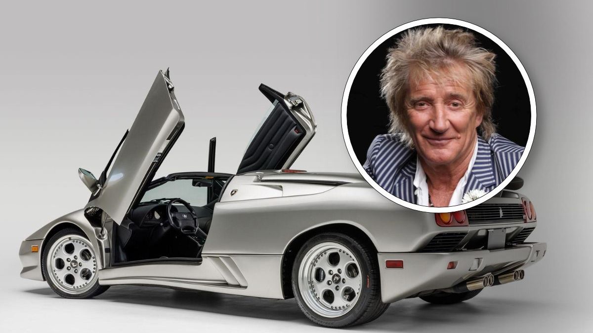 Lamborghini raro de 1998 que pertenceu a astro do rock vai a leilão com lance inicial de R$ 3,50