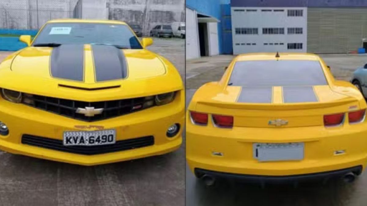 Leilão da Receita Federal tem Camaro amarelo por ‘pechincha’ de R$ 54 mil e Honda Civic por R$ 3,5 mil