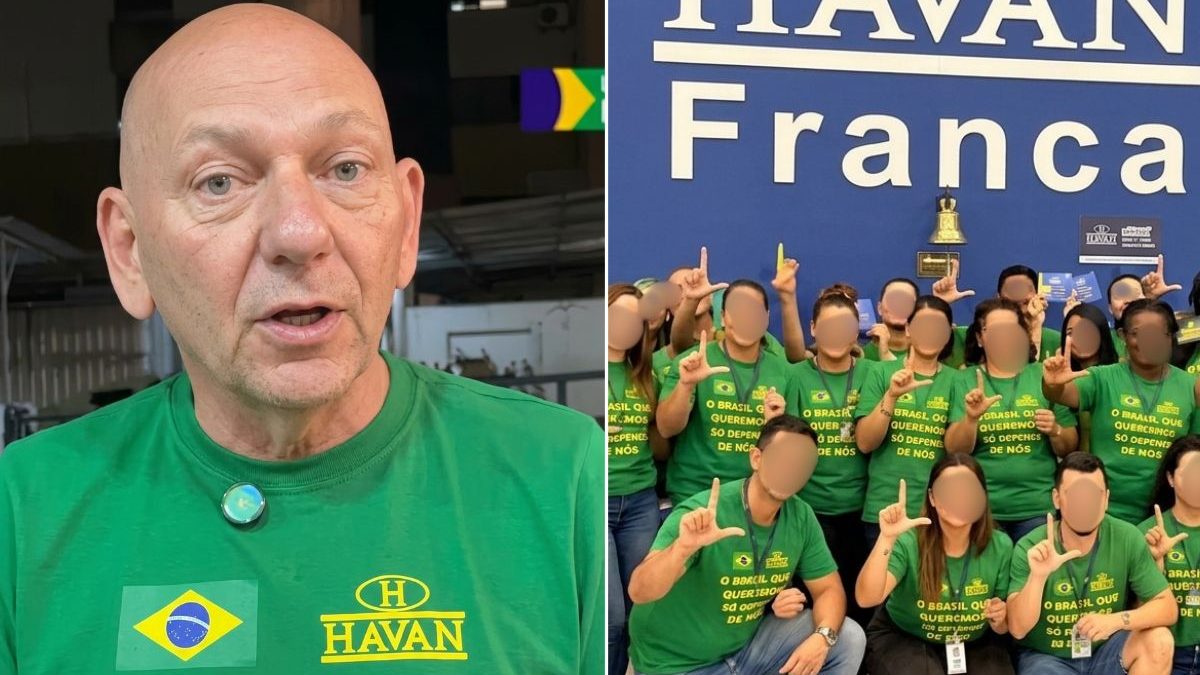 Luciano Hang explica foto de funcionários da Havan ‘fazendo o L’ dentro de loja e desmente: ‘Departamento jurídico já tomou as medidas cabíveis’