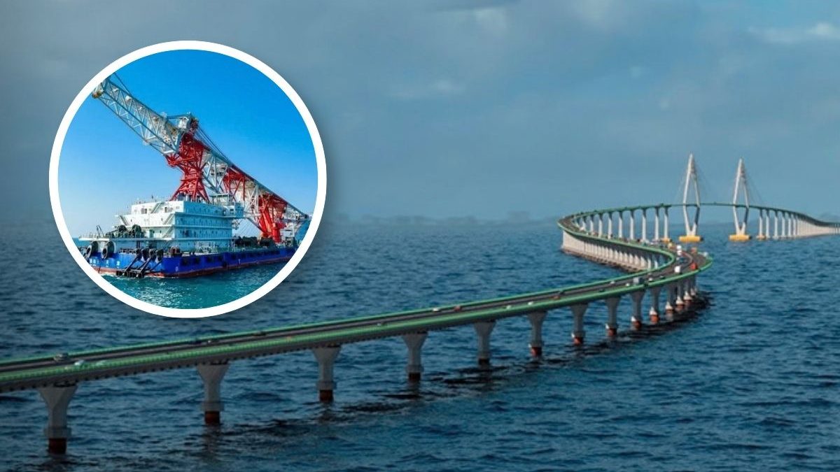 Navio chinês faz viagem de 45 dias ao Brasil para ajudar a construir a maior ponte sobre água da América Latina