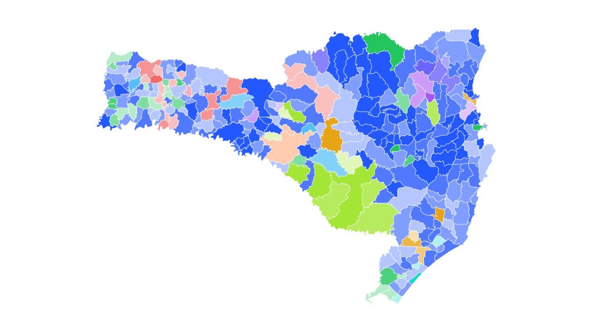 PL lidera em sete de cada dez cidades de SC na disputa para deputado