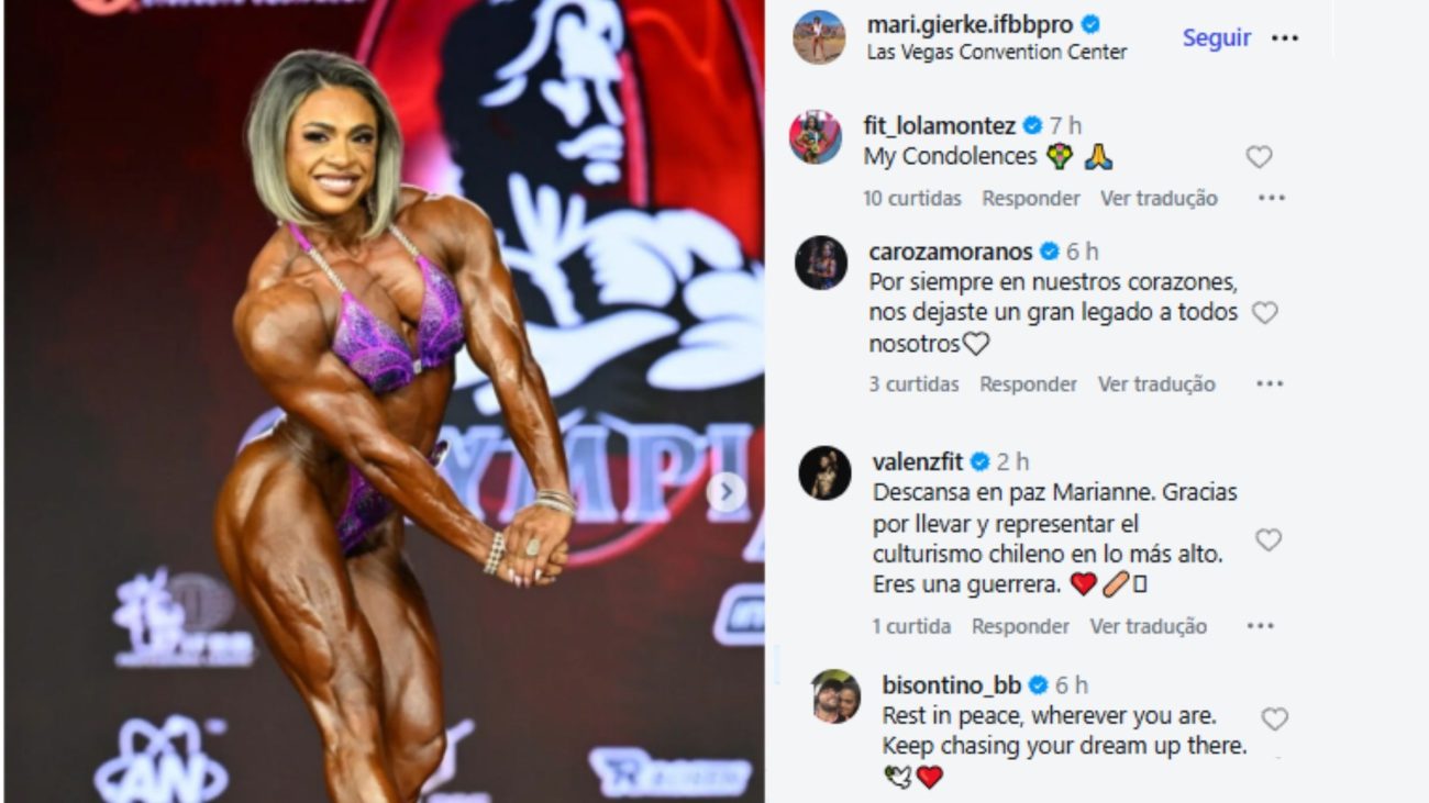 Marianne von Gierke foi homenageada no InstagramFoto: Instagram/Reprodução/ND Mais