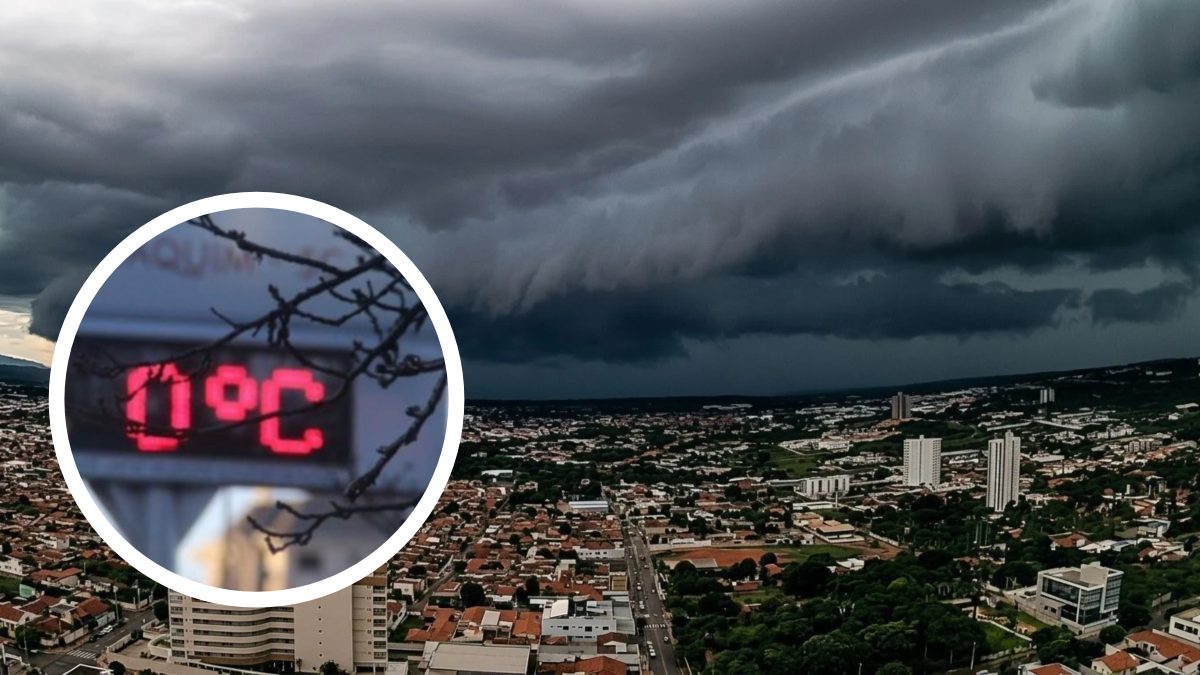 Ciclone impulsiona massa de ar frio pelo Brasil e prolonga frio atípico na primavera; veja em quais estados haverá mínimas próximas de 0°C e risco de geada