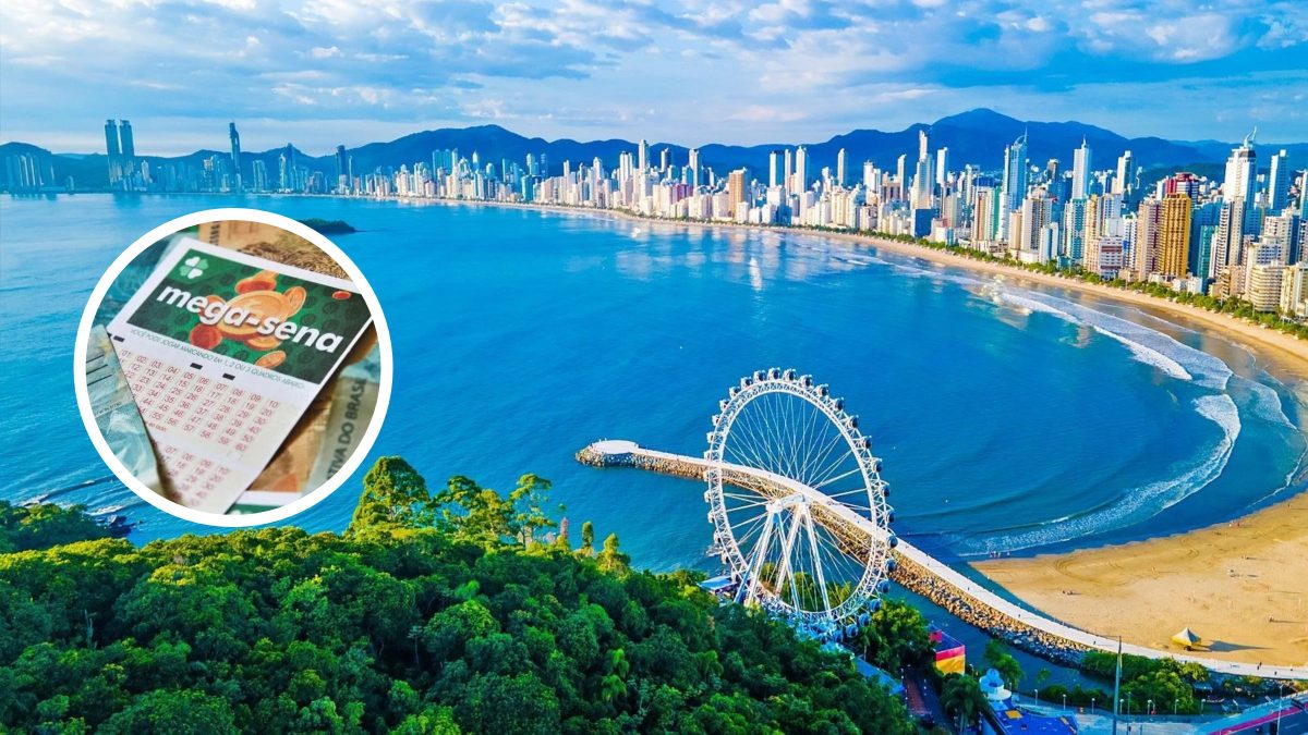 Aposta sortuda em cidade de praia fatura ‘bolada’ em prêmio da Mega-Sena 3070 de R$ 150 milhões