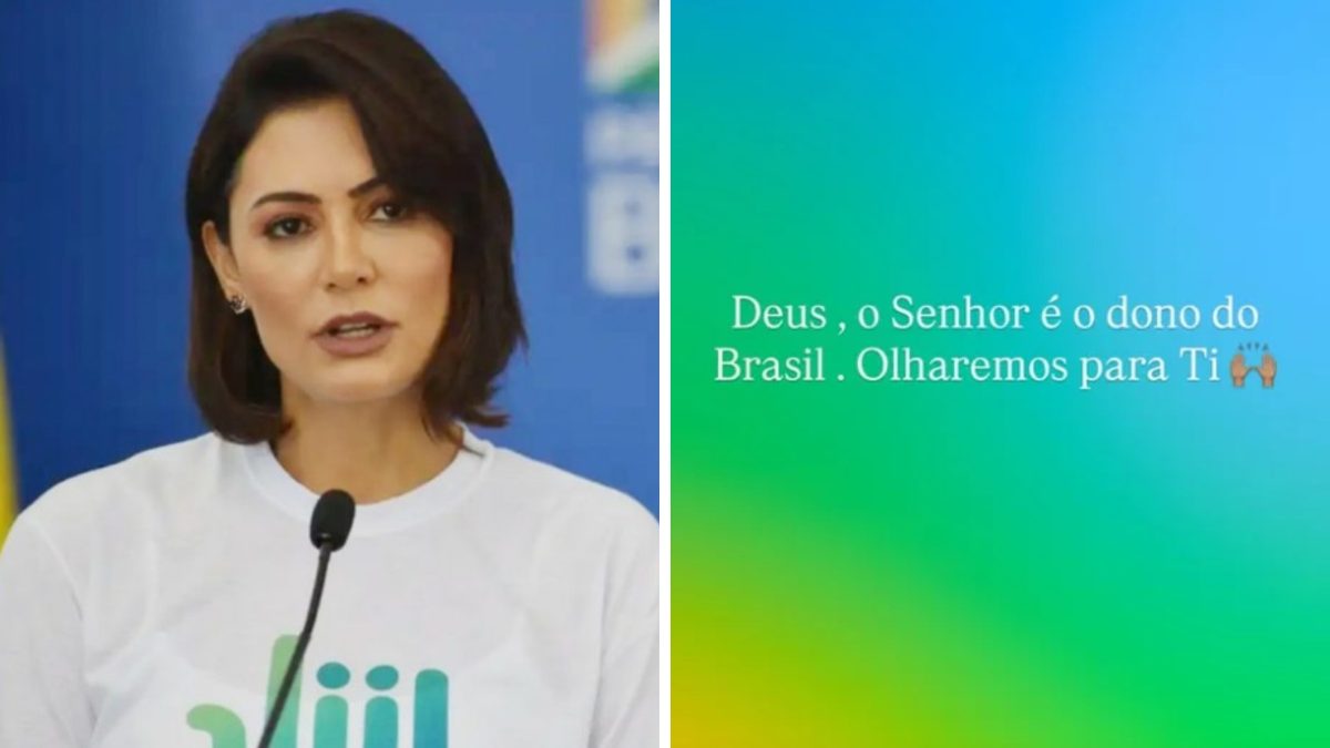 Michelle Bolsonaro quebra silêncio nas redes após resultado das eleições e compartilha mensagem religiosa - Foto