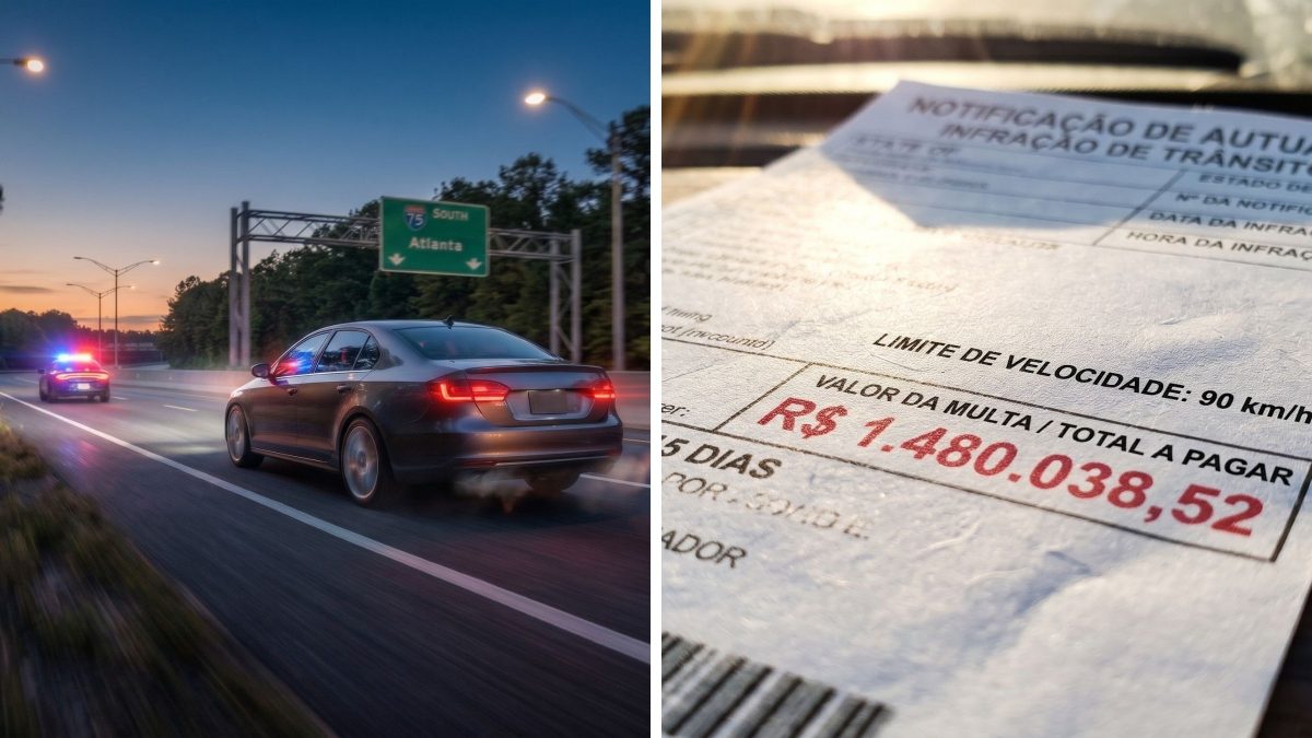 Motorista toma susto ao receber multa de R$ 7 milhões por excesso de velocidade, funcionária confirma que ele tem que pagar, mas caso era erro no sistema