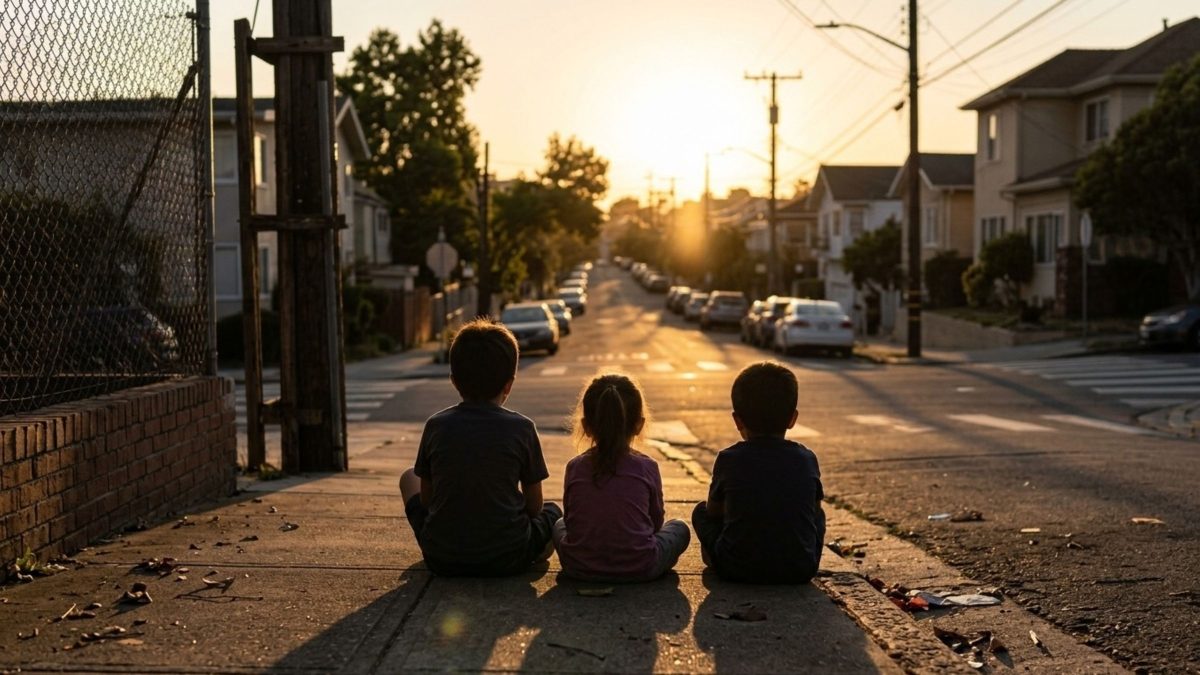 Crianças de 3, 8 e 9 anos são encontradas com frio e fome após furto e relatam que eram orientadas a conseguir dinheiro para comida em SC