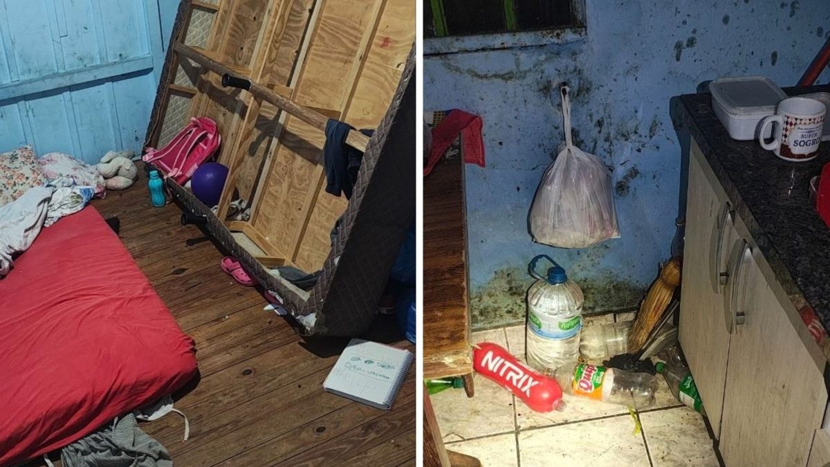 🚨 ALERTA-VIZINHO! Crianças achadas na rua viviam em casa com mofo e lixo
