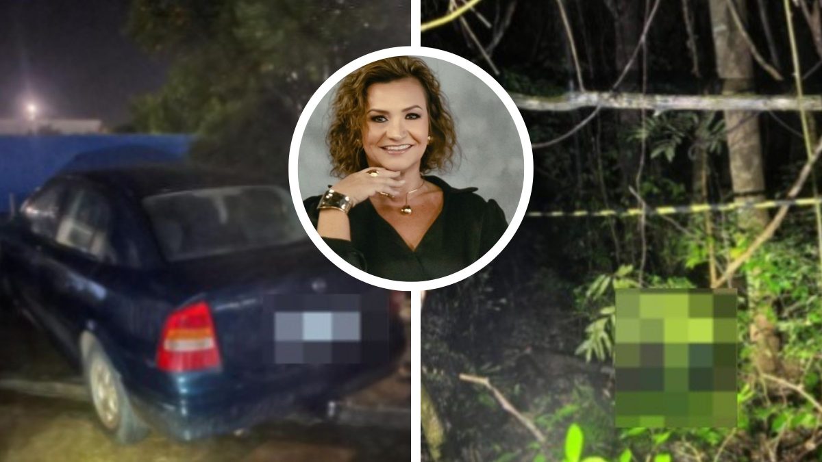 Suspeito é flagrado por câmeras com mala, confessa feminicídio e corpo de professora é encontrado em SC