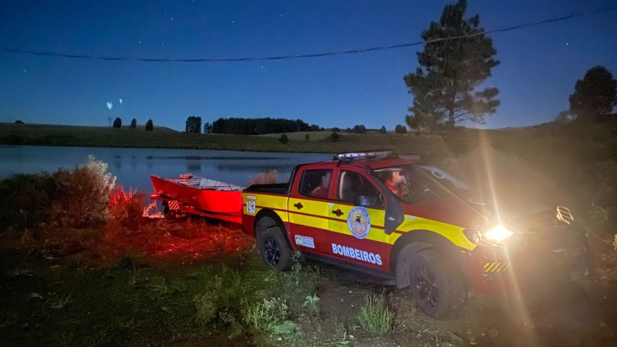 Homem desaparece à noite e é encontrado morto em açude após operação com sonar em SC