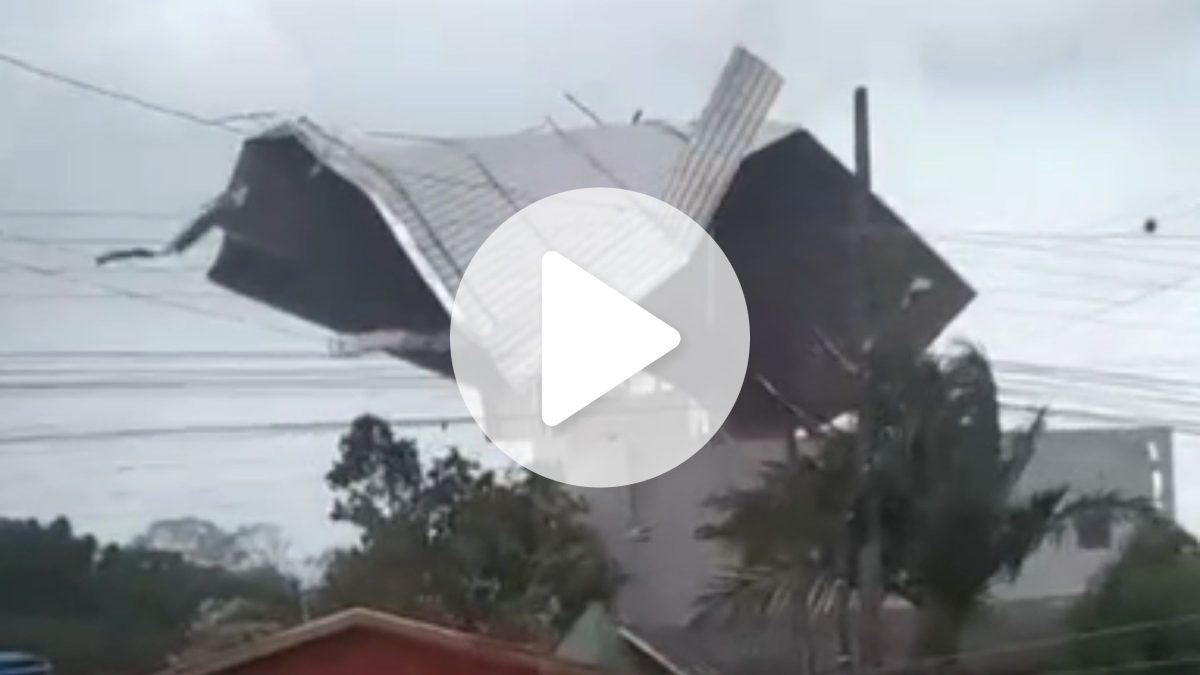 🚨 ALERTA-VIZINHO! Temporal causa estragos em Chapecó
