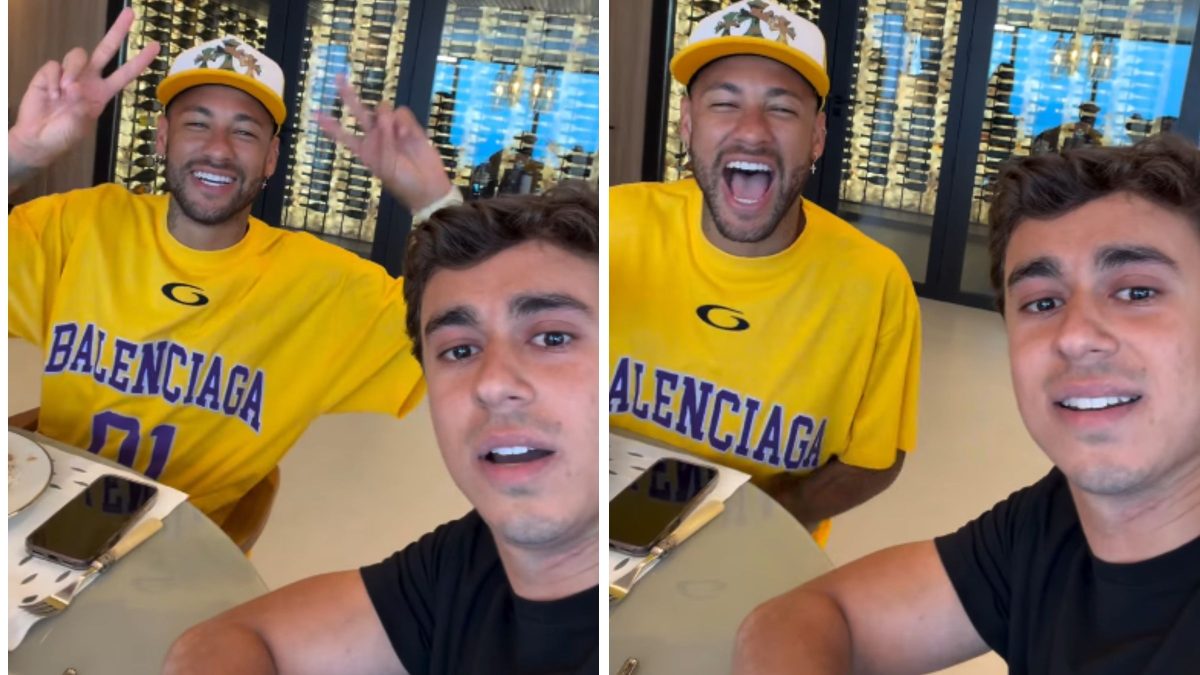 ‘Cansei de política’: Nikolas Ferreira mostra encontro com Neymar e pai do craque reforça apoio a Flávio Bolsonaro