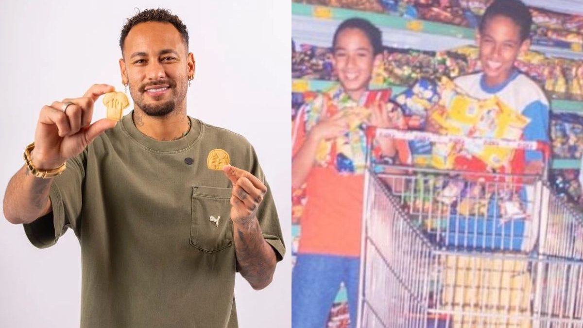 Neymar realiza ‘sonho de criança’, entra em novo negócio infantil e ganha linha com cards, bonecos e camisas autografadas