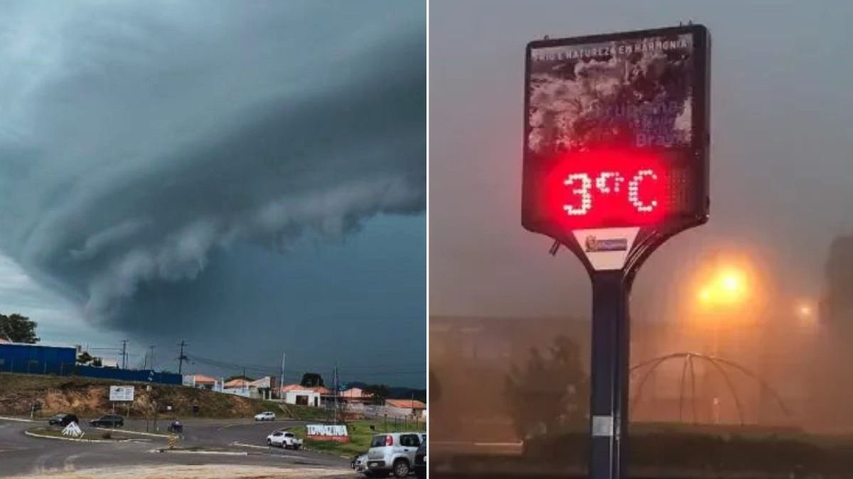 Três sistemas atingem o Brasil, provocam ‘chuvarada’ em 10 estados e frio de 3° na última semana de outubro - Foto