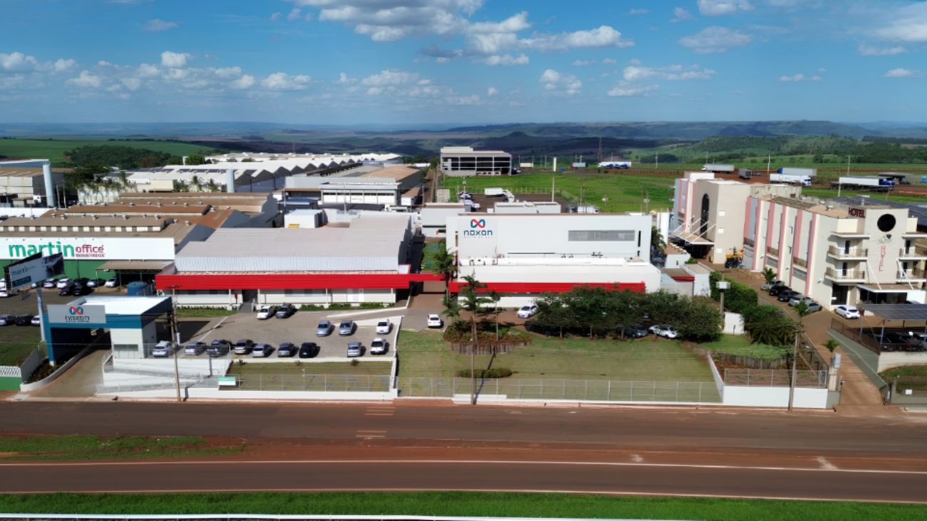 Nova fábrica da Noxon Saúde Animal terá mais de 1.500 m² e será construída no parque industrial da empresa, em Cravinhos, em São PauloFoto: Reprodução/Noxon